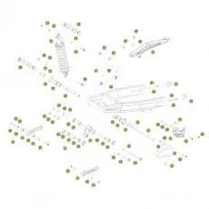 Beta RR50 Sport 17 Schwingarm/Federbein Knallerangebot