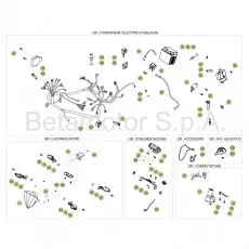 Bestpreis Beta 125 LC 17 Kabelstrang