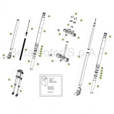 Beta 125 LC 17 Gabel Letzte Chance