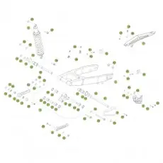 Beta 125 LC 17 Schwingarm/Federbein Beliebt