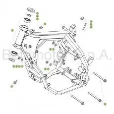 Expressversand Beta 125 LC 17 Rahmen/Ausgleich