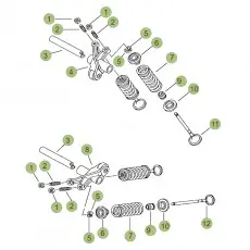 Nur Für Kurze Zeit Beta 125 LC 17 Zylinder/Zylinderkopf/Ventiltrieb 2
