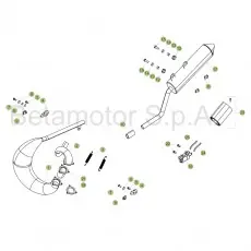 Top-Seller Beta RR50 Racing 17 Auspuffsystem