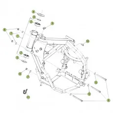 Beta RR50 Racing 17 Rahmen/Ausleger Günstig