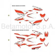 Beta RR50 Sport 17 Verkleidung/Sitzbank/Tank 1 Kostenfreie Lieferung