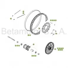 Sonderaktion Beta RR50 Sport 17 Vorderrad