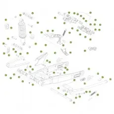 BetaEVO125 Factory 12 Schwingarm/Federbein Versand Am Gleichen Tag