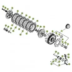 BetaEVO125 Factory 12 Primärtrieb/Kupplung Highlight