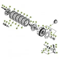 Sichere Zahlung BetaEVO125 Factory 13 Primärtrieb/Kupplung