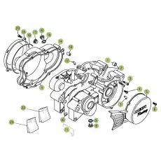 Expressversand BetaEVO125 Factory 13 Motorgehäuse