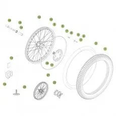 BetaEVO125 Factory 14 Vorderrad Preisreduziert