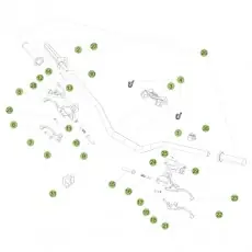 Bestseller BetaEVO125 Factory 14 Lenker/Armaturen