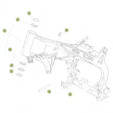 Ausverkauf BetaEVO125 Factory 14 Rahmen/Ausleger