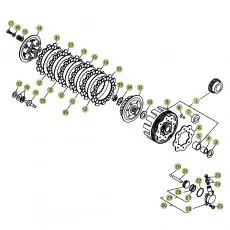 BetaEVO125 Factory 14 Primärtrieb/Kupplung Zertifiziert