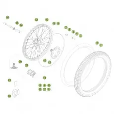 Nur Für Kurze Zeit BetaEVO125 Factory 15 Vorderrad