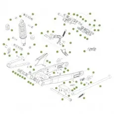 BetaEVO125 Factory 15 Schwingarm/Federbein 1 Schneller Versand