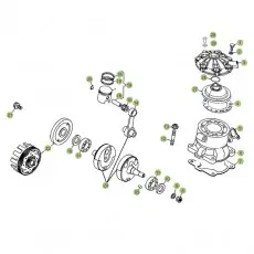 BetaEVO125 Factory 15 Kurbelwelle/Kolben/Ausgleichswelle Finale Aktion