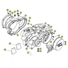 Nur Heute BetaEVO125 Factory 15 Motorgehäuse