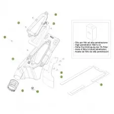 Markenprodukt BetaEVO125 Factory 16 Luftfilterkasten