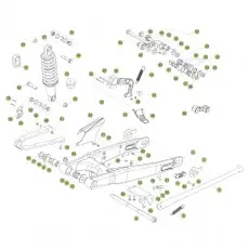 Sonderaktion BetaEVO125 Factory 16 Schwingarm/Federbein 1