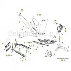 BetaEVO125 Factory 17 Verkleidung/Sitzbank/Tank 1 Kostenloser Versand