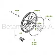 BetaEVO125 Factory 17 Vorderrad Kracherpreis