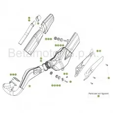 Wochenendangebot BetaEVO125 Factory 17 Auspuffsystem