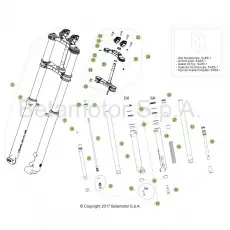 Aktuell BetaEVO125 Factory 17 Gabel