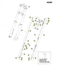 Beta EVO300 Factory 12 Gabel 2 Neu Im Sortiment