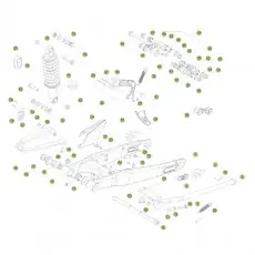 Beta EVO300 Factory 12 Schwingarm/Federbein Heißes Angebot