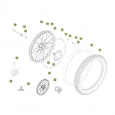 Online Kaufen Beta EVO300 Factory 11 Vorderrad