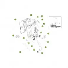 Preiswert Beta EVO300 Factory 11 Kühlsystem