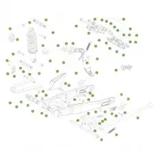 Zertifiziert Beta EVO300 Factory 14 Schwingarm/Federbein