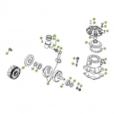 Beta EVO300 Factory 14 Kurbelwelle/Kolben/Ausgleichswelle 2 Rabatt