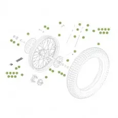 Direktkauf Beta EVO300 Factory 16 Hinterrad