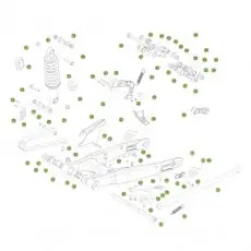 Beta EVO300 Factory 13 Schwingarm/Federbein Sonderangebot