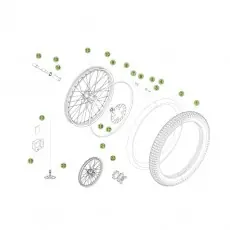 Bestpreis Beta EVO300 Factory 14 Vorderrad