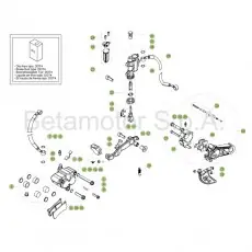 Nur Heute Beta EVO300 Factory 17 Bremsen