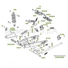 Preiswert Beta EVO300 Factory 17 Schwingarm/Federbein