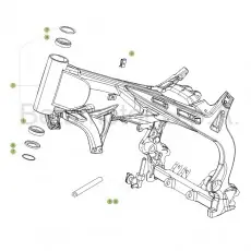 Knallerangebot Beta EVO300 Factory 17 Rahmen/Ausleger
