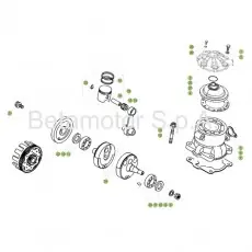 Sofort Bestellen Beta EVO300 Factory 17 Kurbelwelle/Kolben/Ausgleichswelle