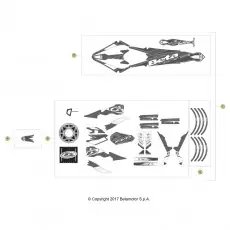 Preiswert Beta EVO300 SS Factory 17 Verkleidung/Sitzbank/Tank 2