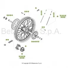 Super-Preis Beta EVO300 SS Factory 17 Hinterrad