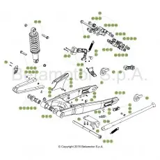 Beta EVO300 SS Factory 17 Schwingarm/Federbein Super-Preis