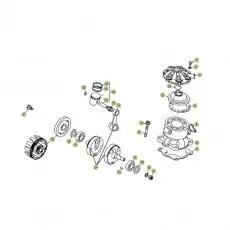 Sofort Bestellen Beta EVO250 Factory 14 Kurbelwelle/Kolben/Ausgleichswelle 2