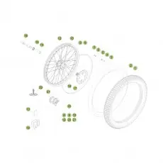 Beta EVO250 Factory 15 Vorderrad Sonderaktion