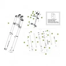 Beta EVO250 Factory 15 Gabel Kostenfreie Lieferung