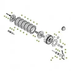 Beta EVO250 Factory 15 Primärtrieb/Kupplung Expressversand