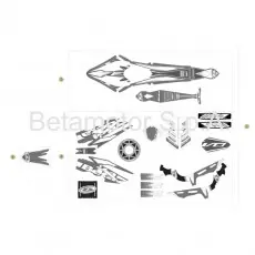 Wochenendangebot Beta EVO250 Factory 16 Verkleidung/Sitzbank/Tank 2