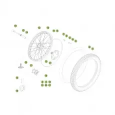 Sale Beta EVO250 Factory 16 Vorderrad